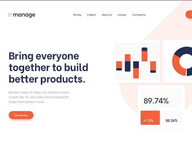 Manage Landing page thumbnail